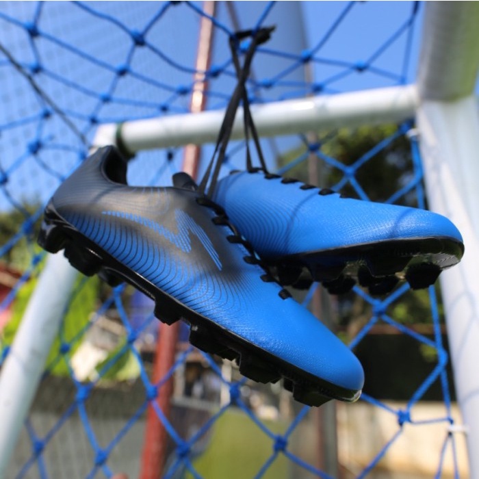READY Sepatu bola specs original Pulse FG blue black new arrival 2021 PROMO