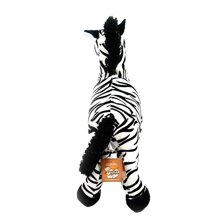 Boneka Zebra Istana Boneka Zebra Lucu Lembut horse animal hadiah anak laki bayi balita gift edukasi hewan plush