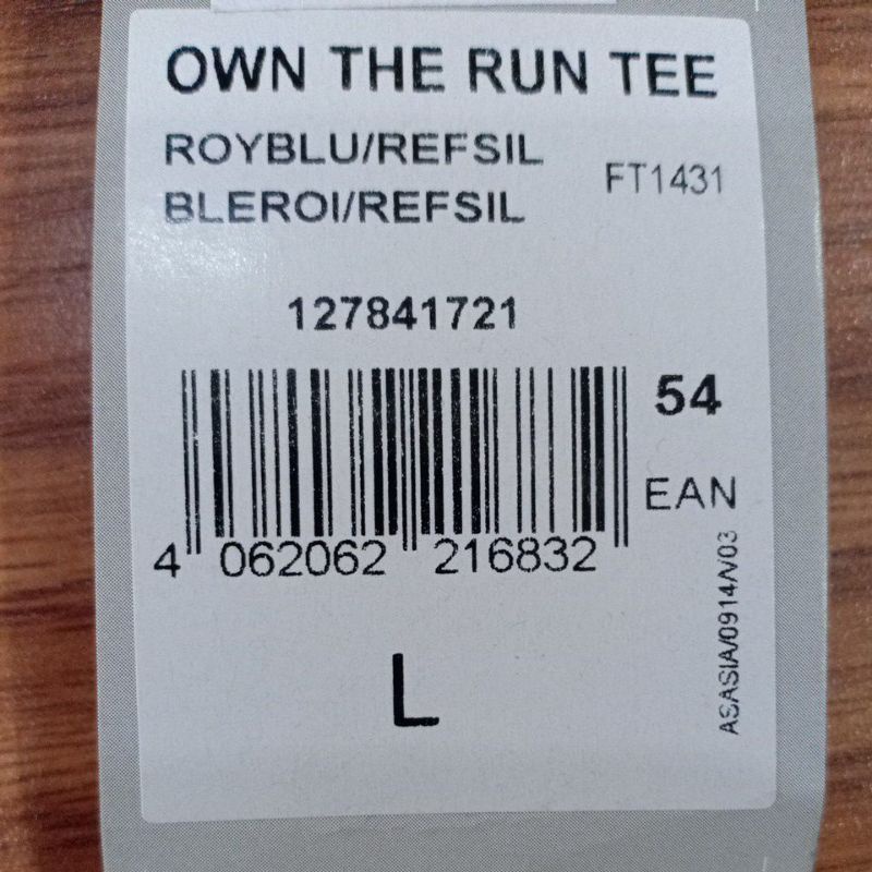 Kaos Adidas Own The Run Tee