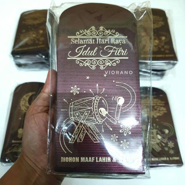 1Pak Amplop Lebaran Ukuran Besar Isi 50 Lembar Premium Mewah Angpau Ukuran L Poli Exclusive