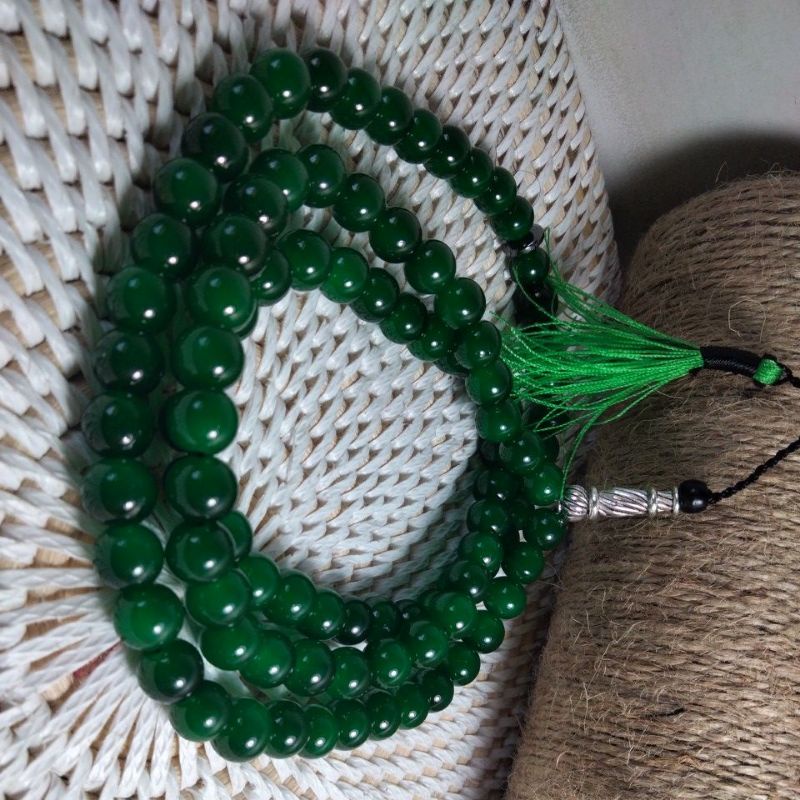 tasbih 99 batu giok aceh