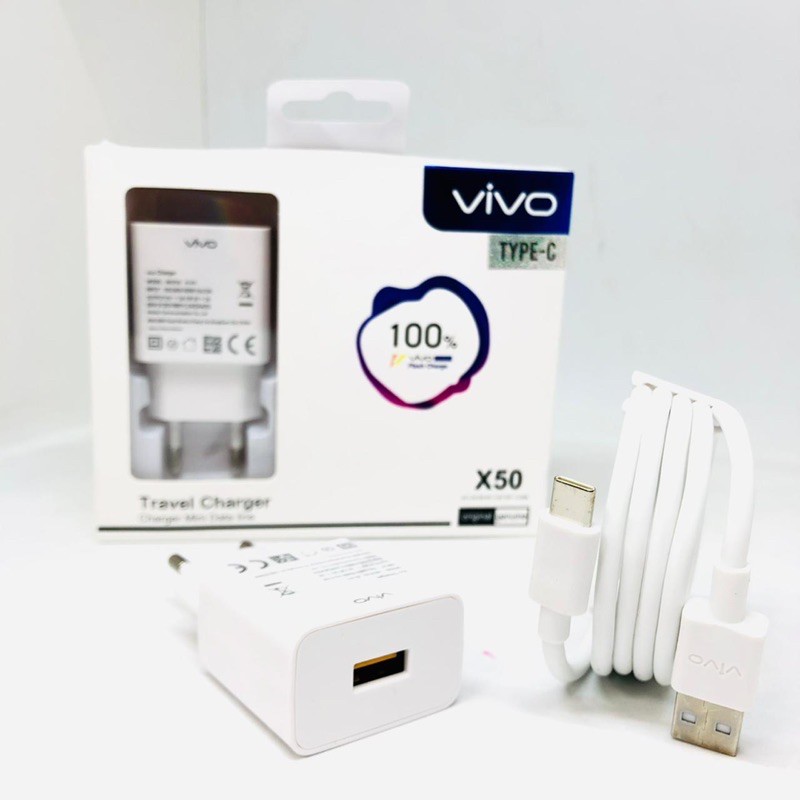 PROMO NEW CHARGER VIVO X50 X60 MINI MICRO / TYPE C EDISI 2021 TERBARU