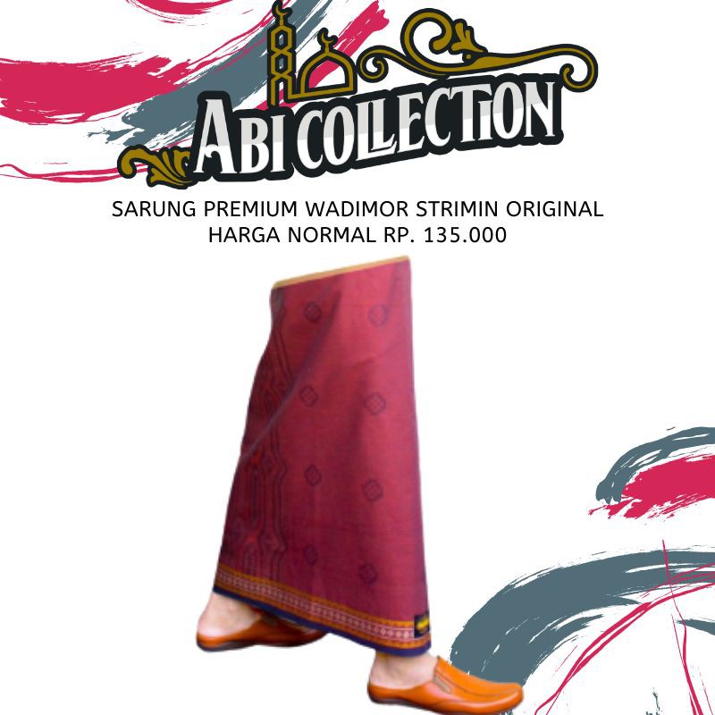SARUNG PREMIUM | SARUNG DEWASA | SARUNG WADIMOR STRIMIN | ORIGINAL