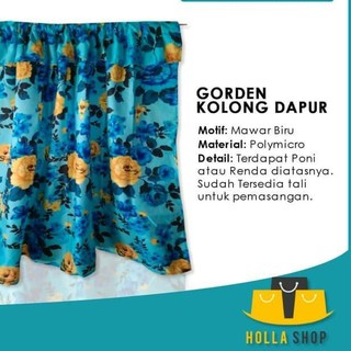  Harga  Diskon   Tirai Dapur Hordeng Dapur Gorden  Dapur 