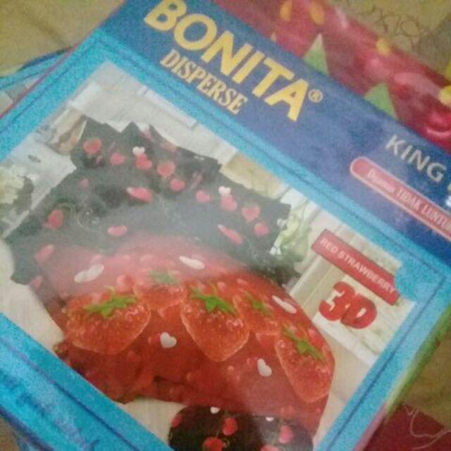 Sprei Bonita No 1 Uk 180x200 Java Teddy