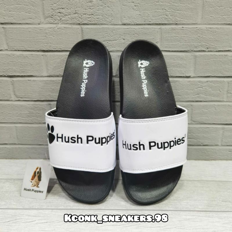 Sandal Hush Puppies Sandal Flip Flop Sandal Slop Pria Dan Wanita Sandal Slide