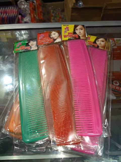 SISIR RAMBUT WARNA MURAH HK HONEY ISI 24 PCS