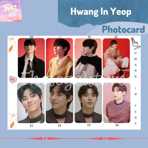 KOLEKSI PHOTOCARD HWANG IN YEOP HD (2)