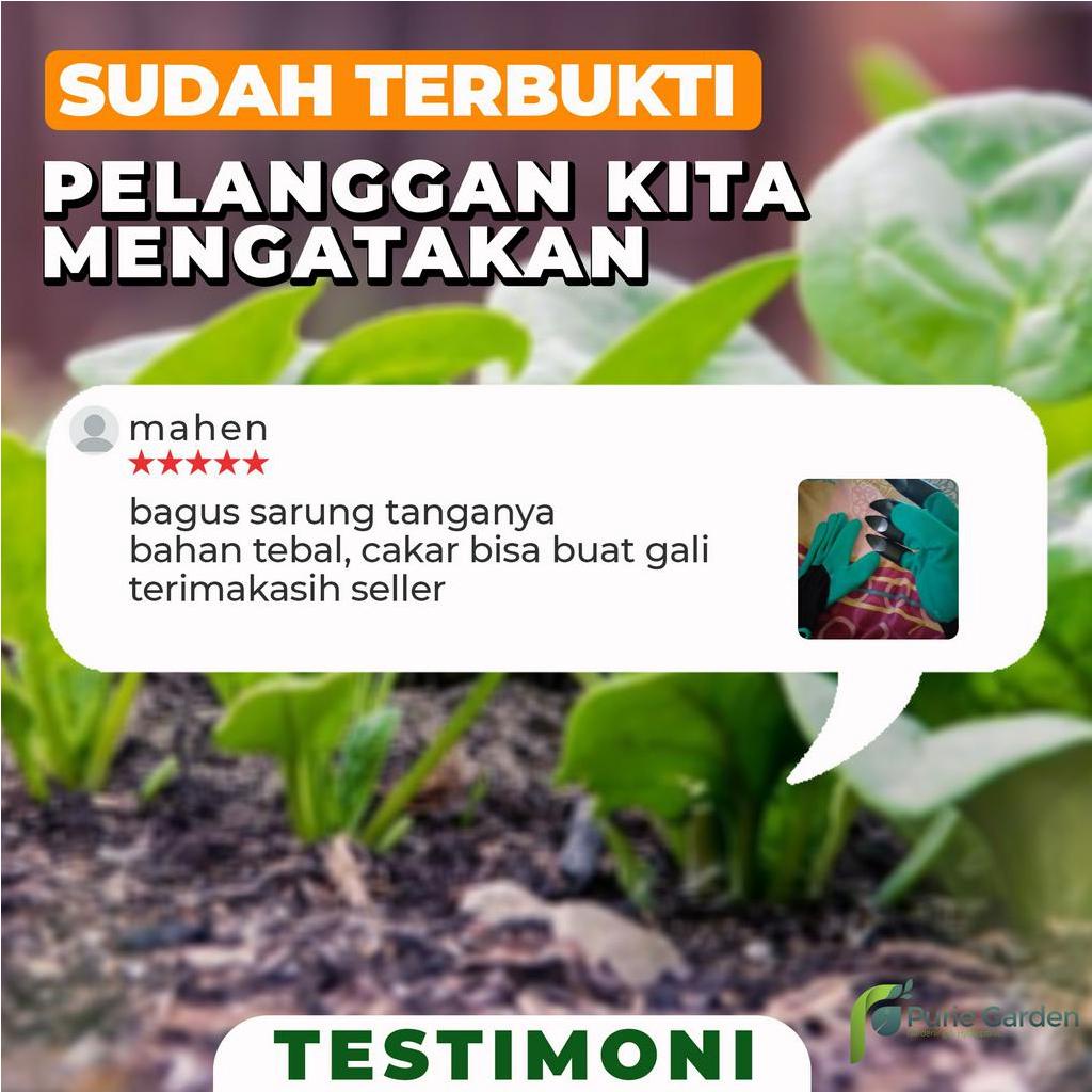 Sarung Tangan Berkebun Garden Genie Penggali Tanah PG SBY