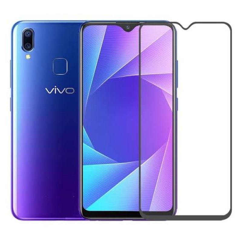 Vivo y93 Tempered Glass Full Lem