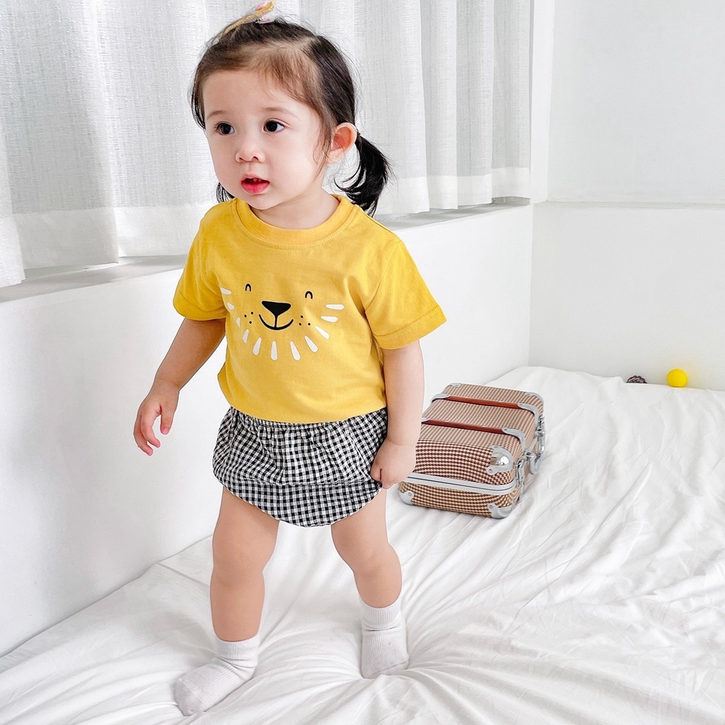 0-2 thn || SETELAN KAOS + CELANA (1 set) ANAK CASUAL BAJU TIDUR PIYAMA ZD W