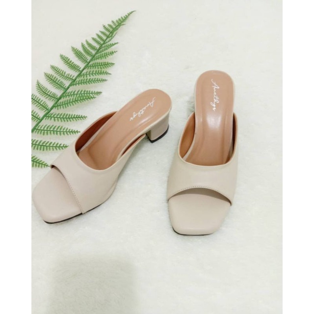 Sandal Hak Tahu Mules ZAFIRA