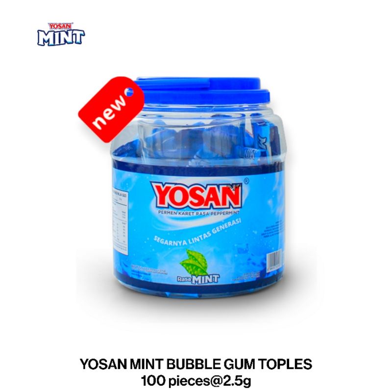 YOSAN MINT PERMEN KARET TOPLES