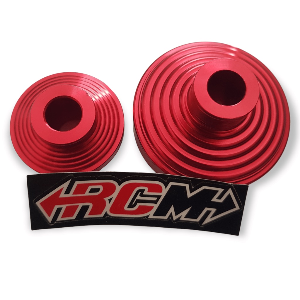 TUTUP COVER GEAR GER GIR BOX BOK GEARBOX GEARBOK MOTOR MIO JUPITER CNC WARNA MERAH RED ORI ORIGINAL 