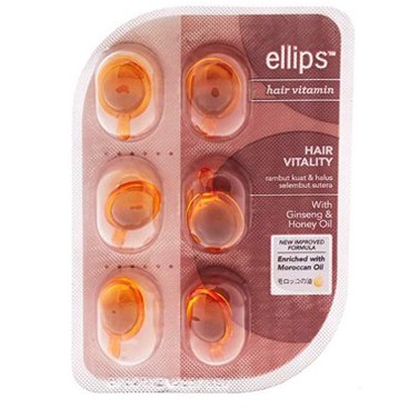 Ellips Hair Vitamin Hair Vitality - ellips vitamin coklat sachet