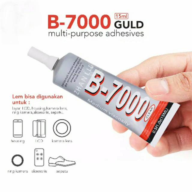 

LEM B7000 50ML 15 ML CLEAR BENING - LEM PEREKAT LCD TOUCHSCREEN CASING
