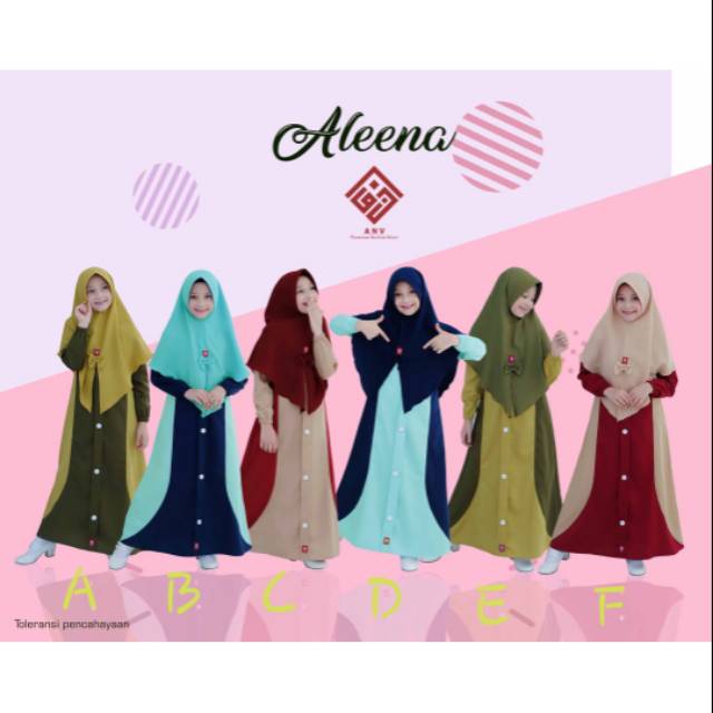 Gamis Aleena Junior by ANV