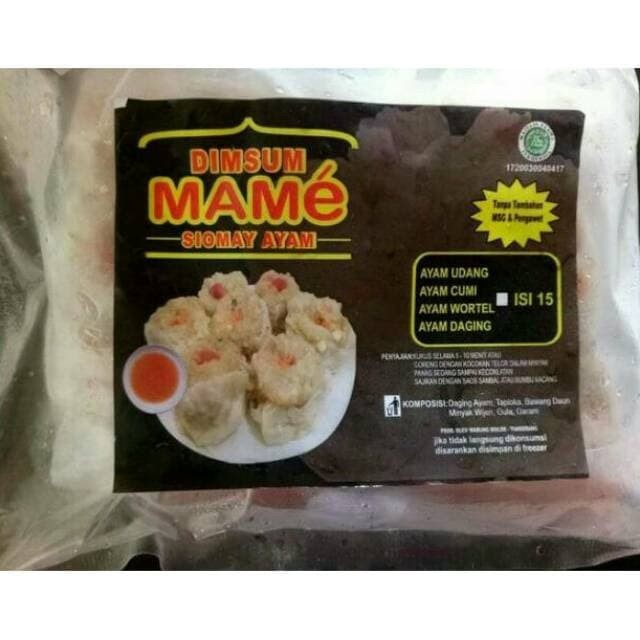 

Frozen Food - Distributor Grosir Reseller Dimsum Mame (Ayam Aneka Rasa)