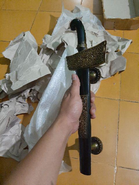 Logamjowo Set Hendle Pintu Rumah Keris Hendle Dan Body Kunci