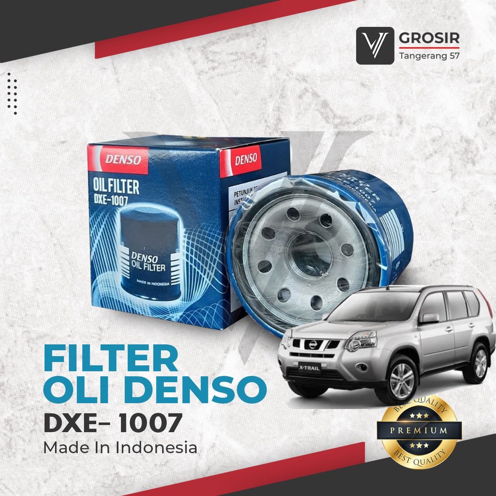 OIL FILTER XTRAIL T31 2009-2013 DENSO DXE1007 FILTER XTRAIL T31