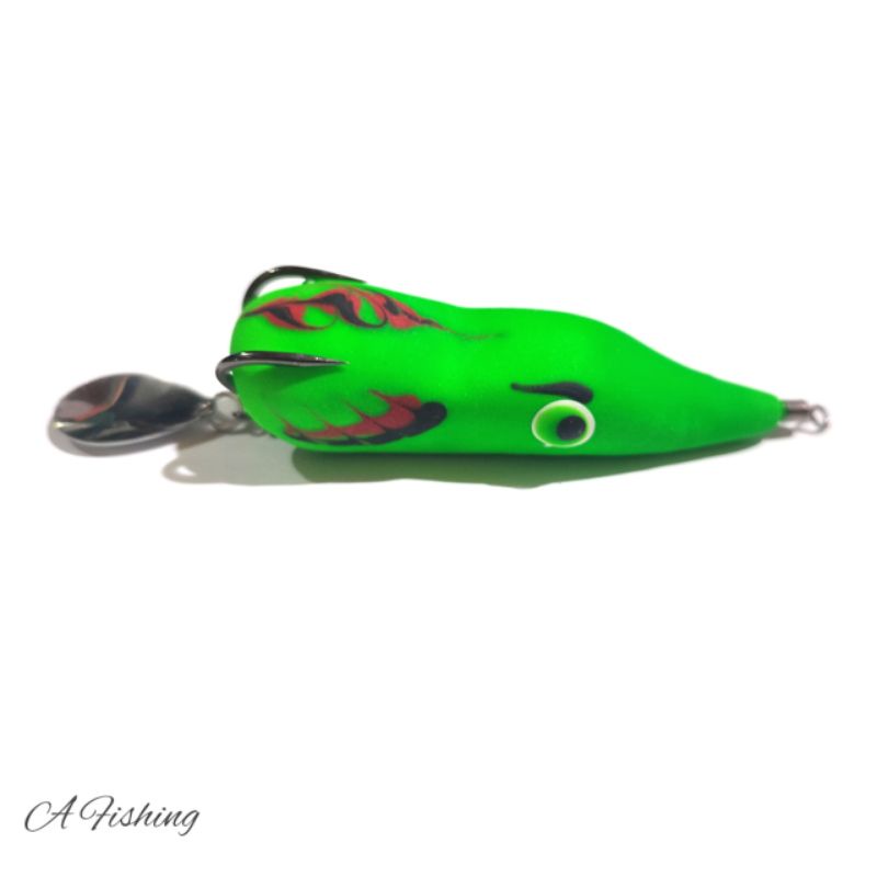 SOFT FROG BABON HOKKY LURE 7,5CM 12GRAM I UMPAN CASTING IKAN GABUS DAN TOMAN