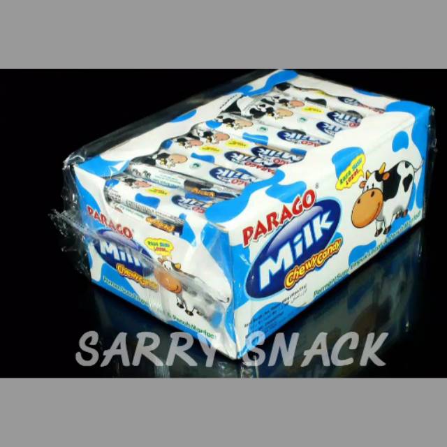 

Parago milk permen susu lunak isi 80pcs X 8g