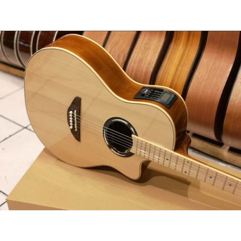 GITAR YAMAHA APX AKUSTIK ELEKTRIK TUNER LC CSTMjogjakarta gitar jogja