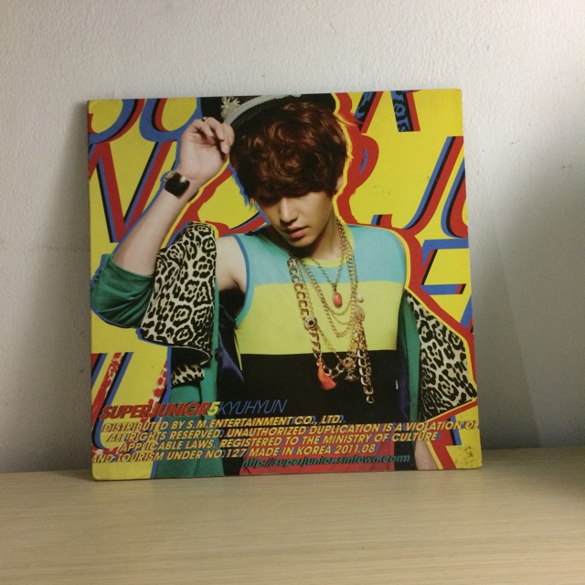 Preloved Album Super Junior - Mr.Simple (Kyuhyun Ver)