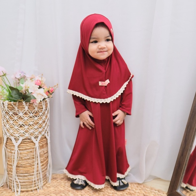 HONEYBLOSSOM gamis bayi perempuan / gamis bayi perempuan cantik fashionable satu set alesha