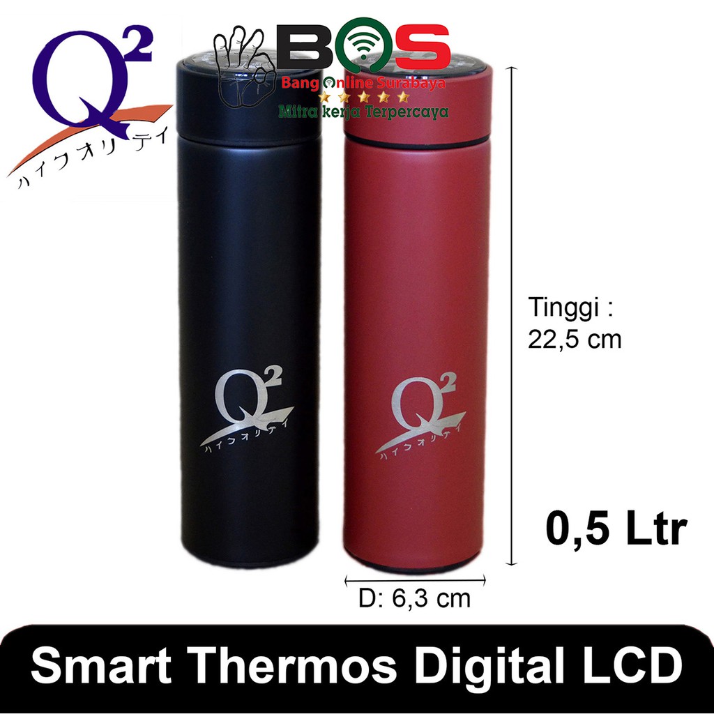 Thermos Air Panas Dingin Led Digital Q2-6145 Q2 6145 Q26145 Isi 500 ML