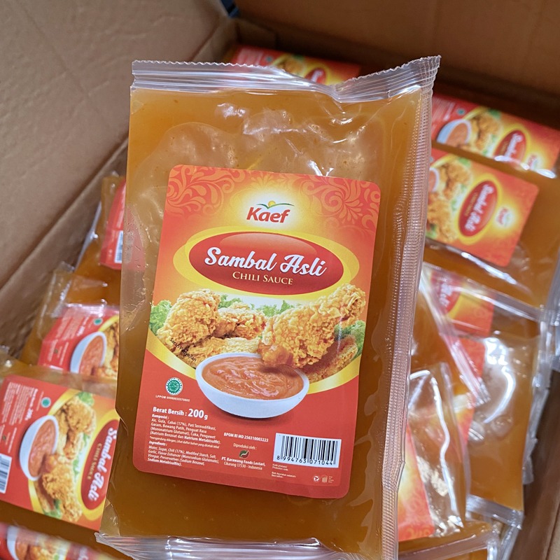 Sambal Saos Asli Kaef 200gr