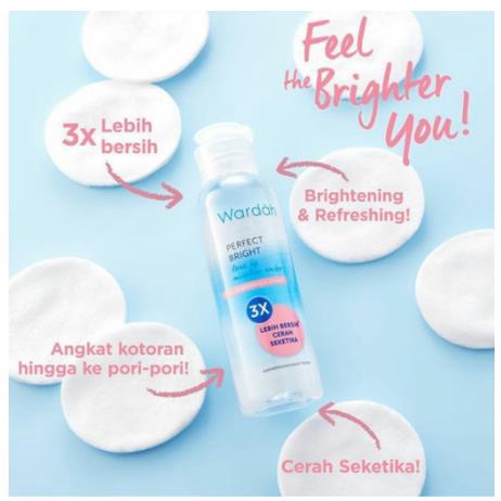 * NCC * Wardah Perfect Bright Series Facial Foam Scrub Micellar Water Loose Powder Moisturizer Pelembab Wajah