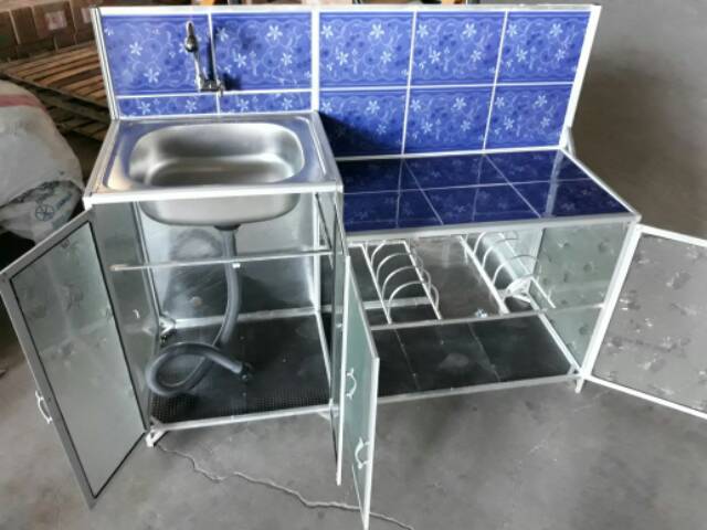 Lemari Aluminium Tempat  Cuci  Piring  LEMARILA