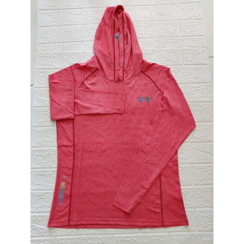 KAOS ATASAN OLAHRAGA CEWE UNDER ARMOR/GYM JOGGING ZUMBA AEROBIC