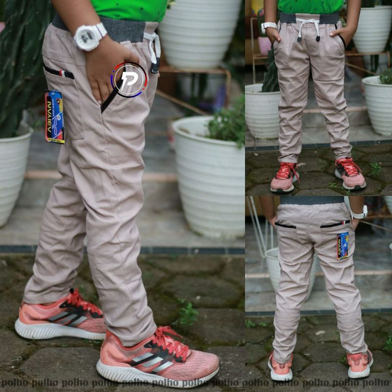 CELANA CHINOS PANJANG ANAK KAIN STRIT