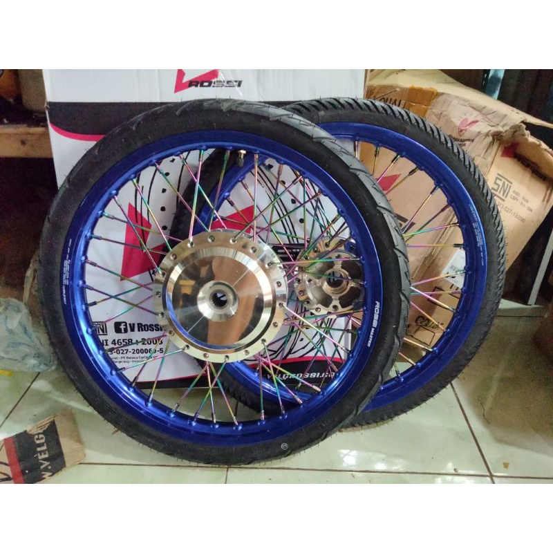 velg jari jari ring 17 beat, Scoopy, Genio, spacy dan Vario 110 plus ban