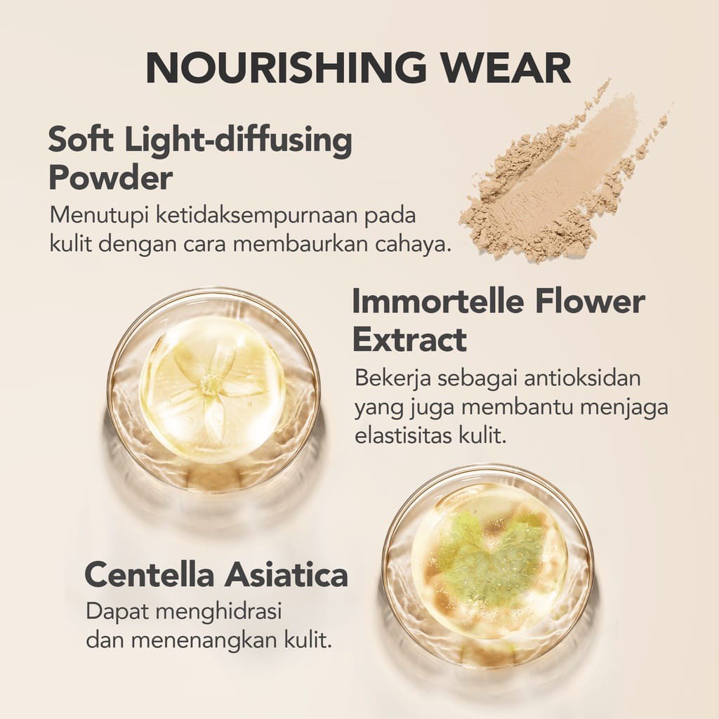 YOU NoutriWear+ Airy Fit Loose Powder Baru Original