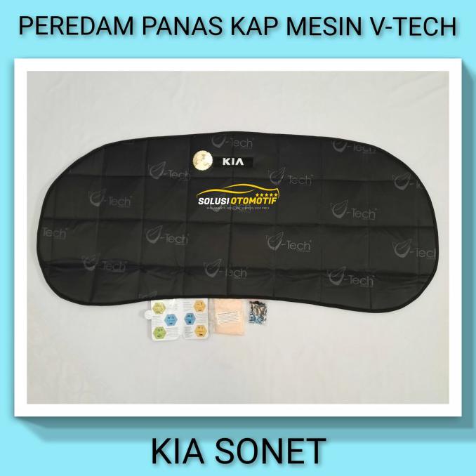 Sale Kia Sonet Peredam Panas Kap Mesin Aksesoris Variasi Mobil Vtech Ori