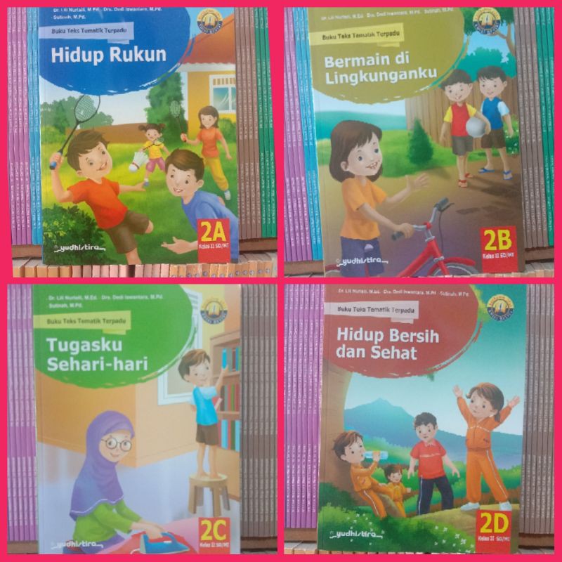 Jual Buku Teks Tematik Terpadu Sdmi Kelas 2a2b2c2dkurikulum2013revisi Shopee Indonesia 