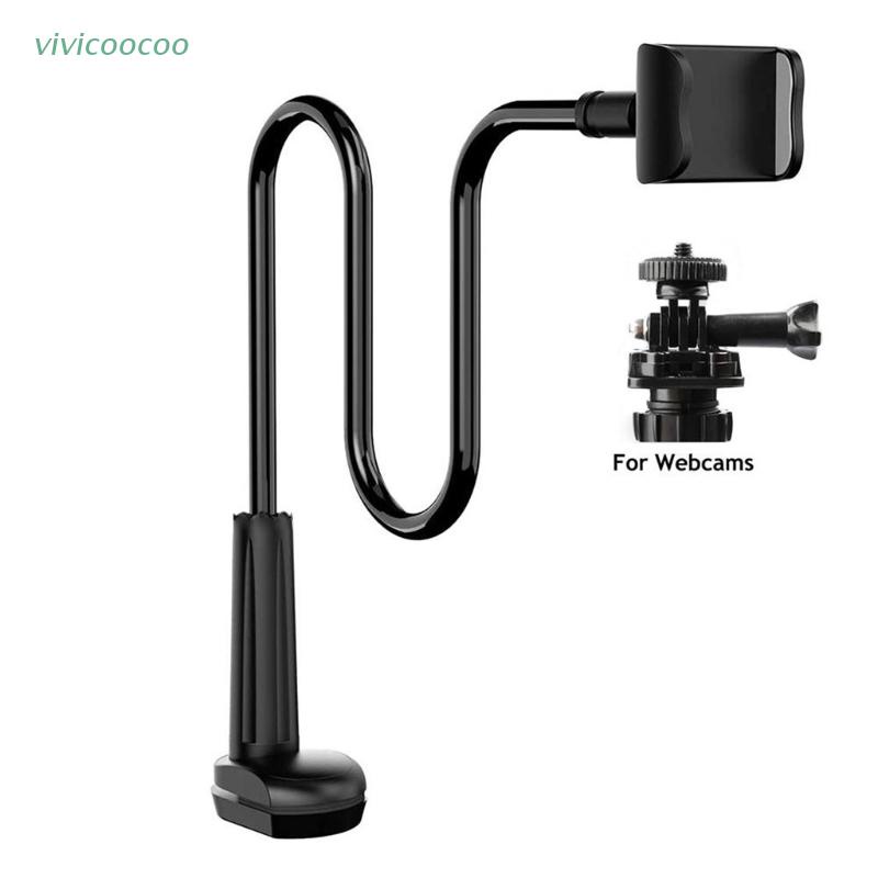 VIVI   Multifunction Camera Gooseneck Desk Mount Portable Adjustable Phone Clamp Bracket Lazy Stand