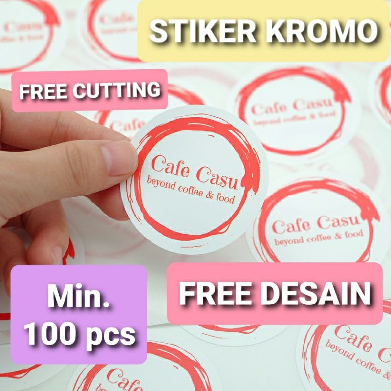 

Stiker Label Kemasan Custom