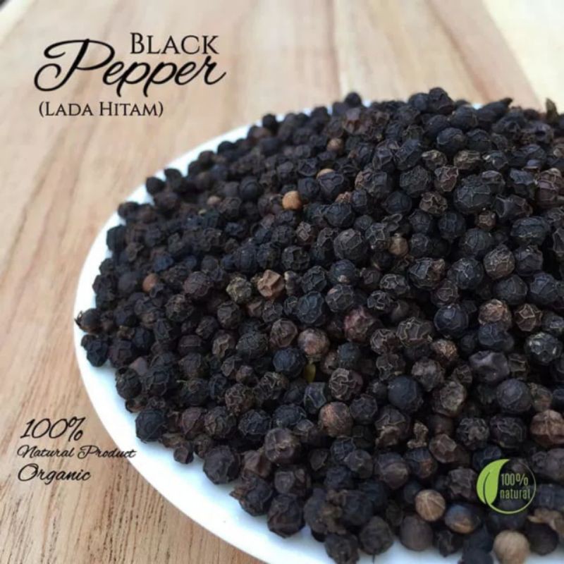 

MERICA HITAM / BLACK PEPER / BIJI LADA HITAM 50 Gr