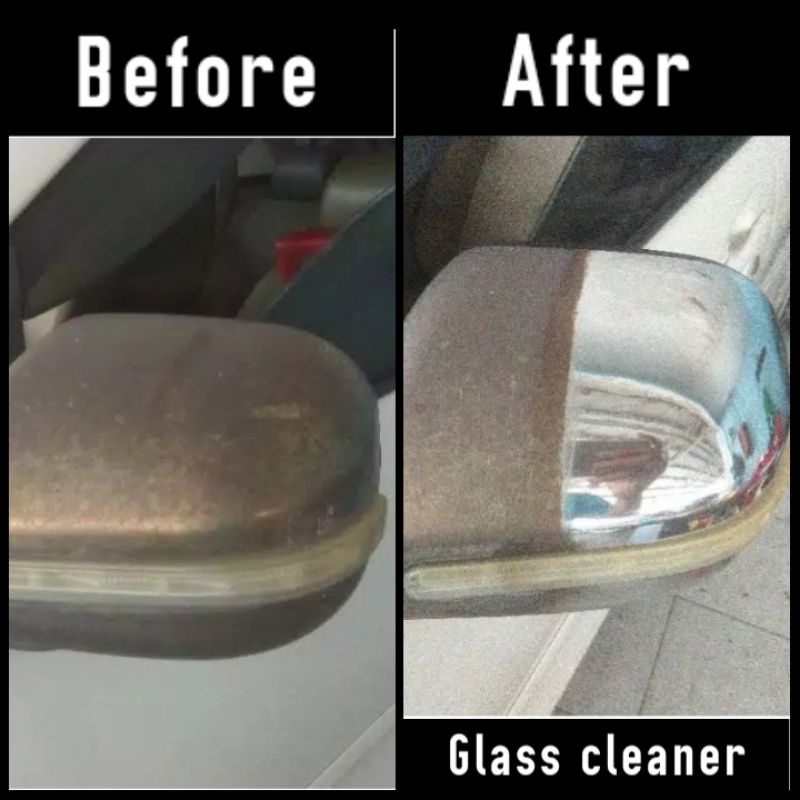 GLASS CLEANER Obat Jamur Kaca , Body Mobil Motor Penghilang Kerak 1 Liter