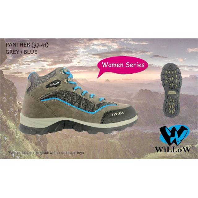 Sepatu Gunung trekking willow outdoor