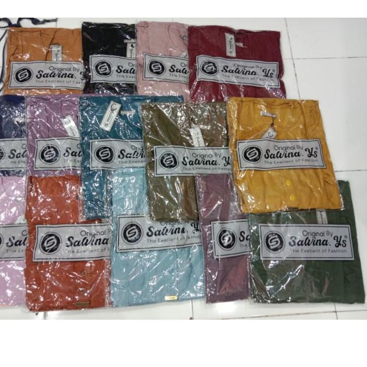 Harga Murah.. GAMIS ORIGINAL SALVINA ys KERAH TALI