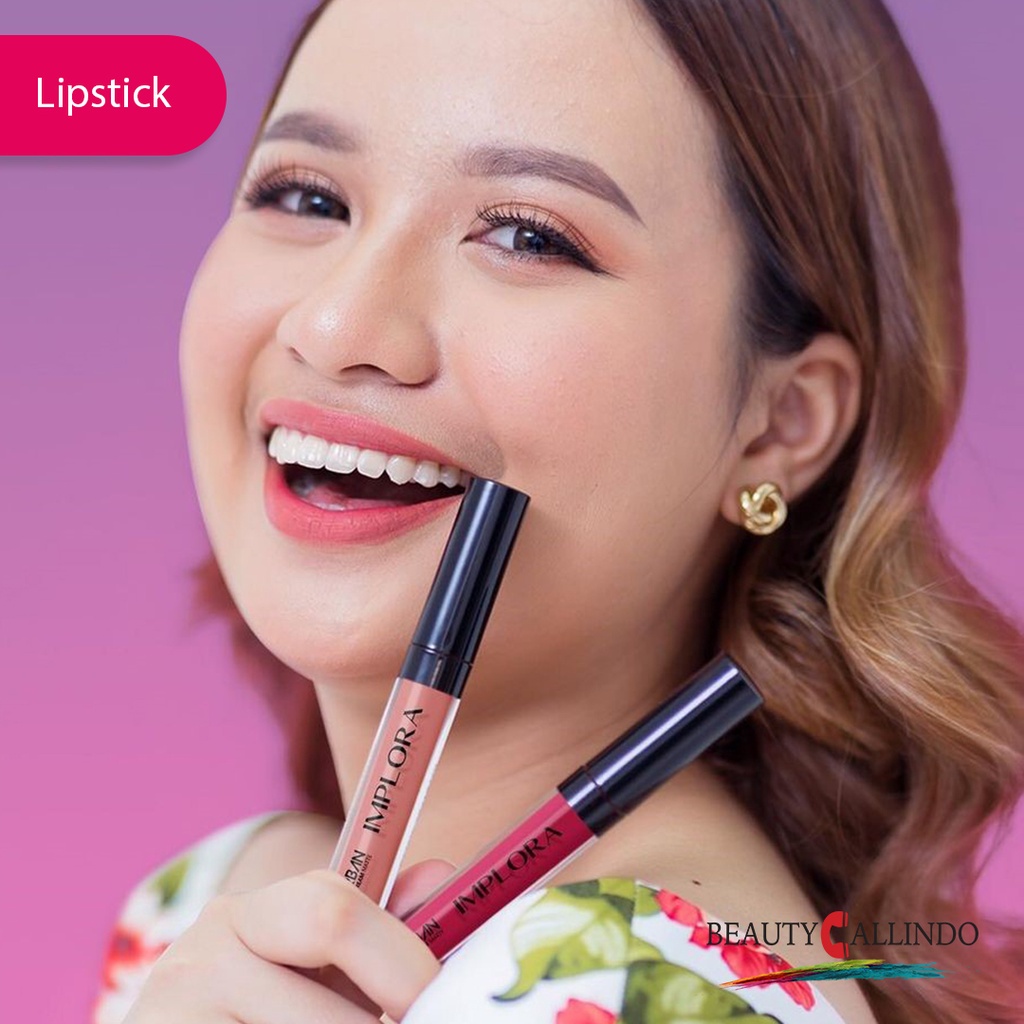 Implora Urban Lip Cream Matte Lipstik Cair Nude Ombre