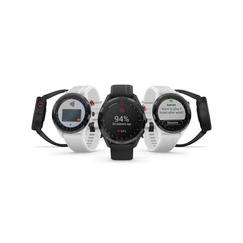 Garmin Approach S62 Black Ceramic  White Garansi Resmi TAM 2 Tahun