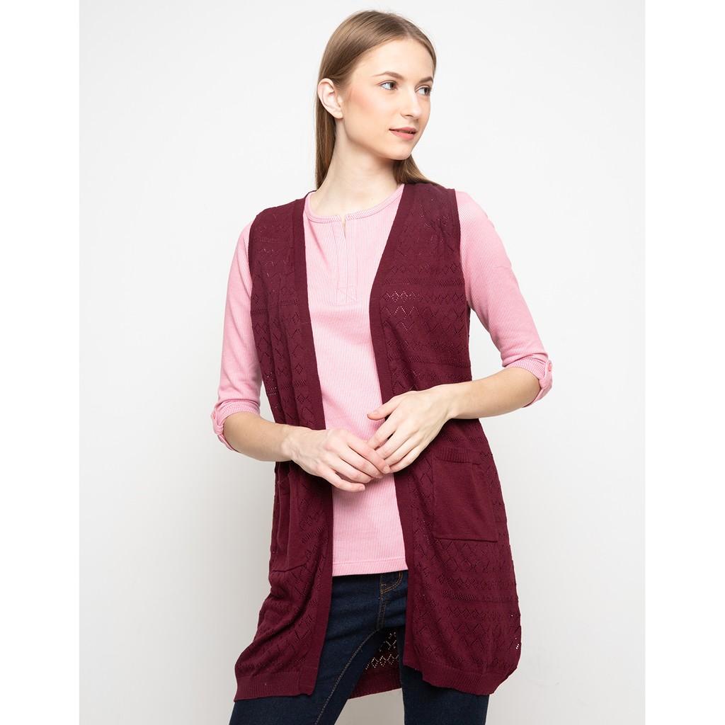 PHENOMENAL ORIGINAL. VEST ROMPI RAJUT KNITTED WITH TAG