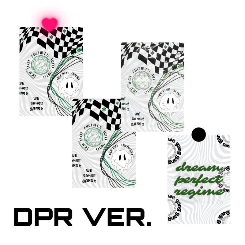 walldeco / poster dream perfect regime { dpr ian dpr rem dpr live }