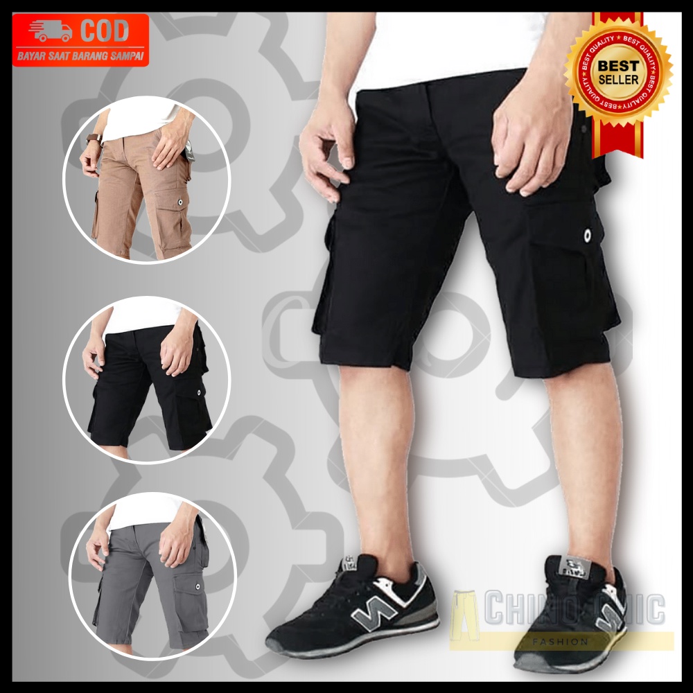 Celana Cargo Pendek Pria Kargo Pendek Pria Cargo Pants Clana Pendek Pria Distro PDL Premium Dewasa